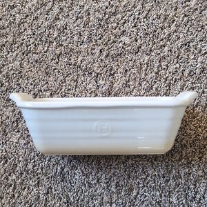 Emilie Henry White Ceramic Loaf Pan